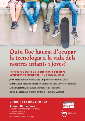 Quin lloc hauria d’ocupar la tecnologia a la vida dels nostres infants i joves?