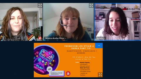 Xerrada sobre gamificació, videjocs i gènere Xerrada sobre gamificació, videjocs i gènere