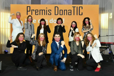 Guanyadores dels Premis DonaTIC 2020