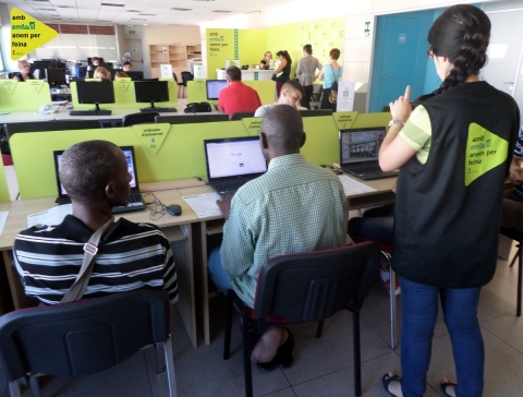 Inserció laboral a l'Òmnia de Mollet