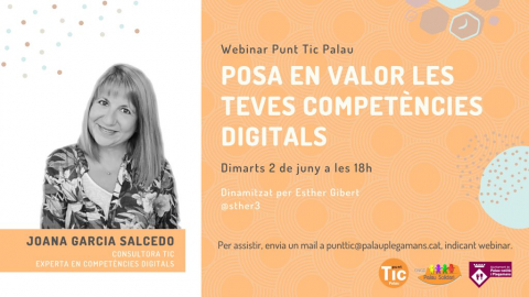  Webinar: Posa en valor les teves competències digitals