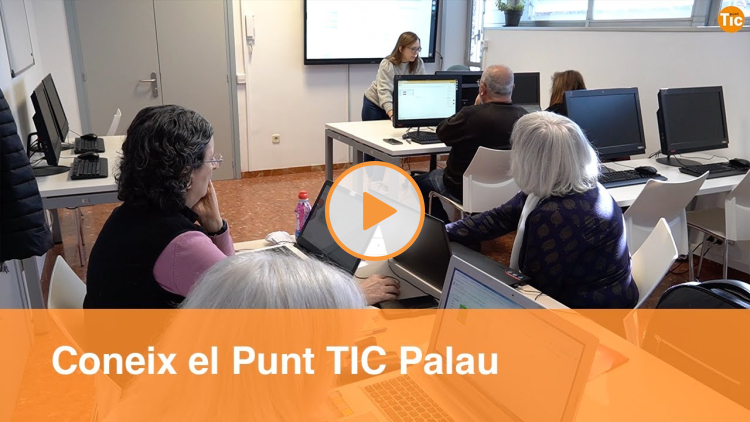 Embedded thumbnail for Descobreix el Punt TIC Palau