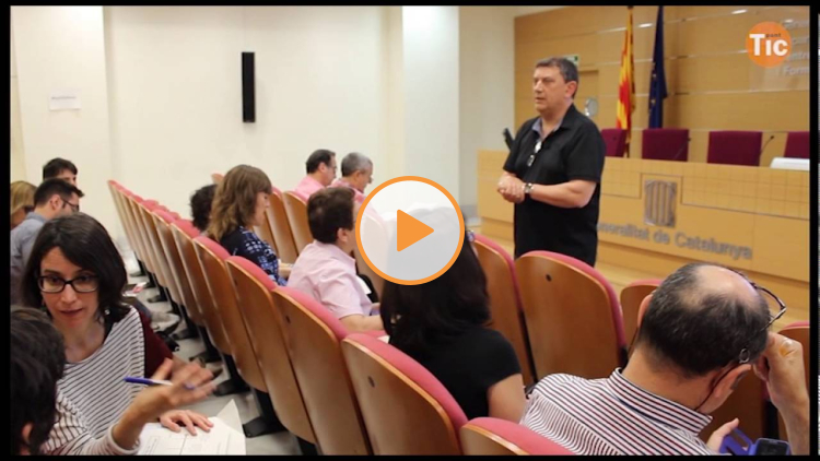 Embedded thumbnail for La jornada Innovar i Crèixer amb les TIC, en 30 segons! 