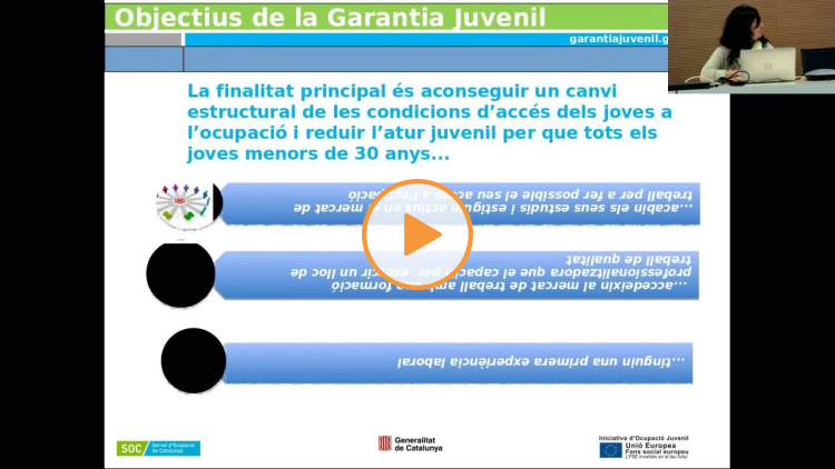 Embedded thumbnail for Webinar: Marta Massaguè habla de Garantía Juvenil en Cataluña