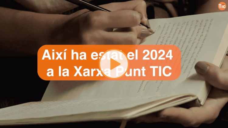 Embedded thumbnail for Reviu el 2024 a la Xarxa Punt TIC
