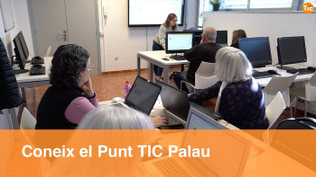 Embedded thumbnail for Descobreix el Punt TIC Palau